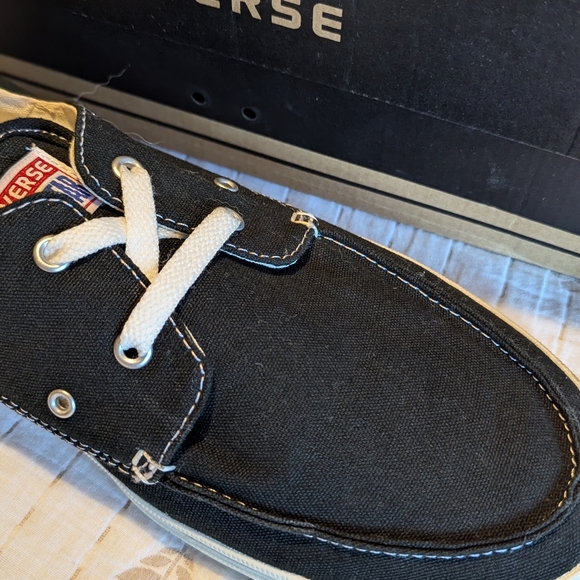 Men's converse all star black and white chucks size 13 - Picture 7 of 10